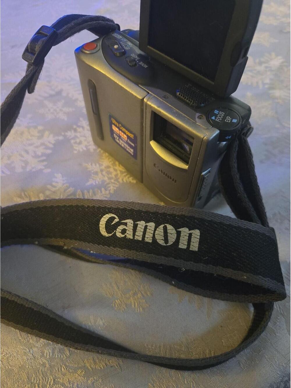 Vintage Canon ZR Mini DV Digital Video Camcorder December 1998 Untested - Picture 3 of 7